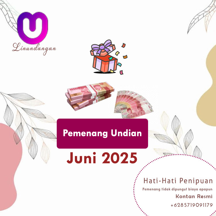 Pemenang Undian Uang Tunai Bulan Juni 2025 Linkundangan
